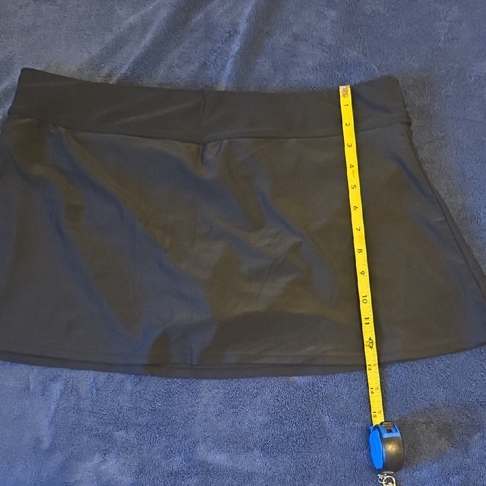 Black Swim Skirt, XL Never Worn